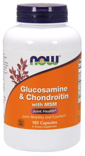 Glucosamine & Chondroitin with MSM - 180 caps