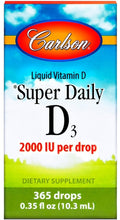 Super Daily D3, 2000 IU - 10 ml.