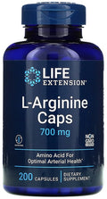 L-Arginine Caps, 700mg - 200 caps