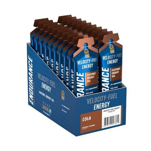 Endurance Energy Isotonic Energy Gel, Cola - 20 x 60g