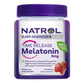 Melatonin Time Release, 3mg (Strawberry) - 65 gummies
