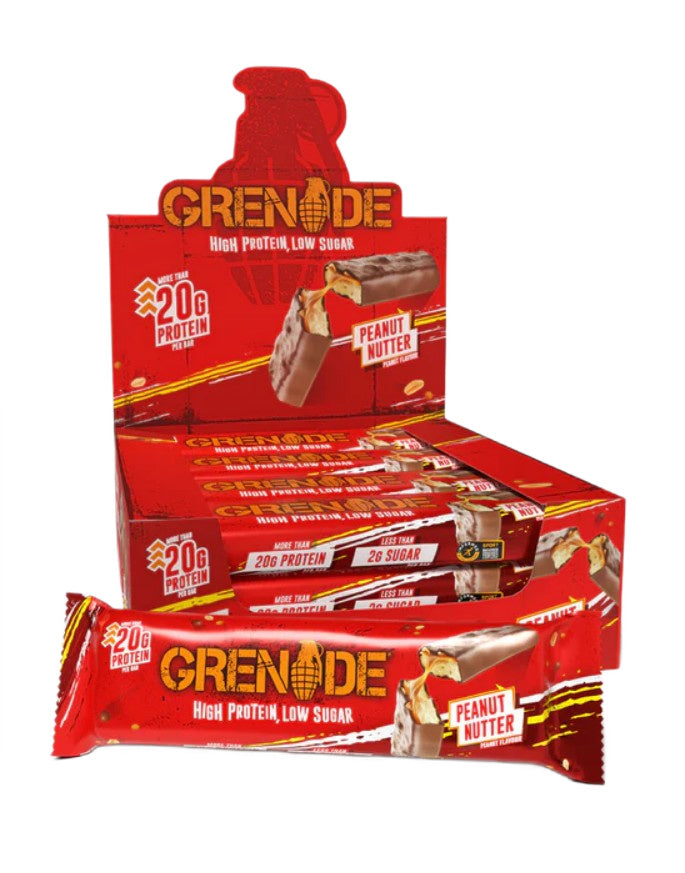 Protein Bars, Peanut Nutter (EAN 5060221206822) - 12 x 60g