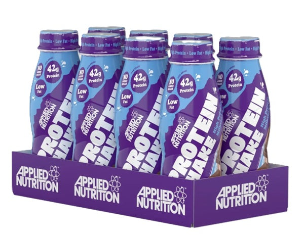 High Protein Shake, Double Chocolate - 8 x 500 ml.